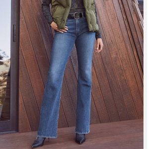 Hudson bootcut high rise jeans